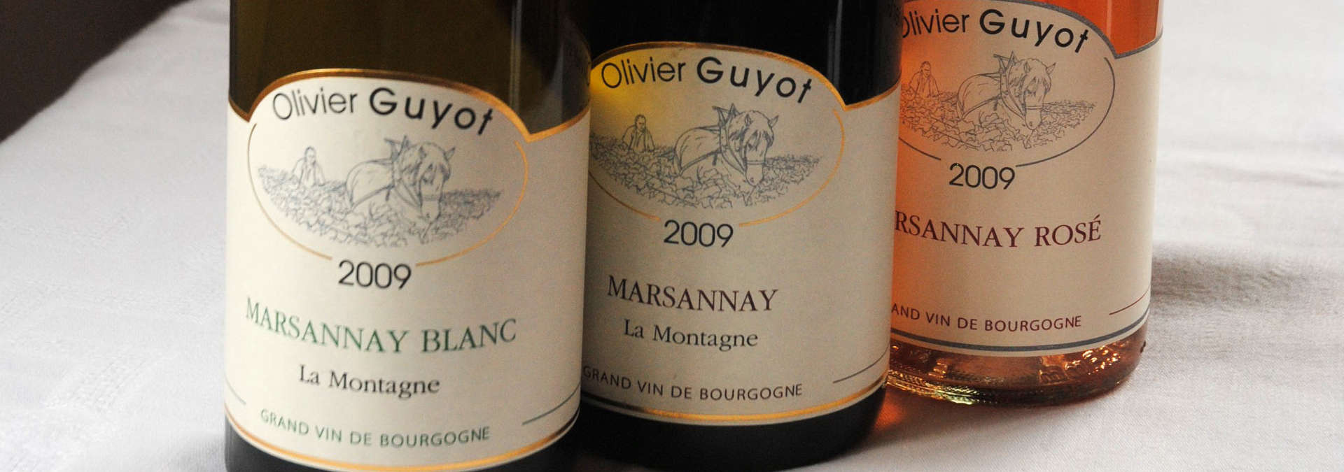 Wine Tasting: The Marsannay Trilogy