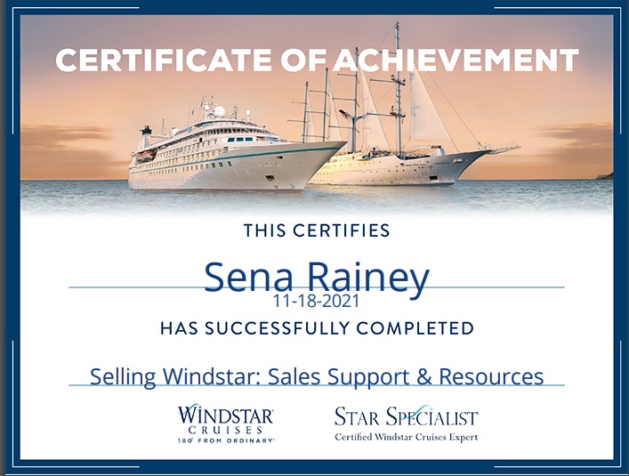 UPDATES: “Request a Quote” Button, “Reviews” Page and Windstar Certificate